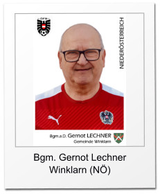 Bgm. Gernot Lechner Winklarn (N)