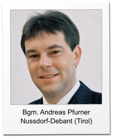 Bgm. Andreas Pfurner Nussdorf-Debant (Tirol)